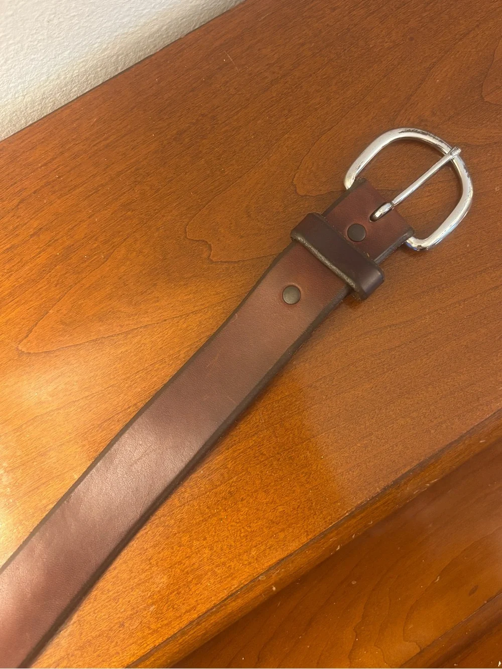 Tony Lama Brown Leather Western Belt